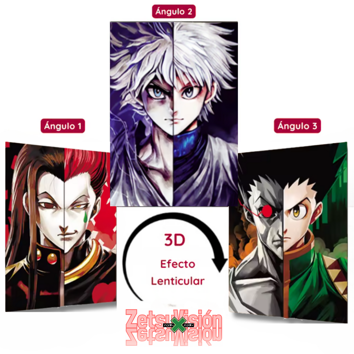 Poster Lenticular 3D Hunter X Hunter